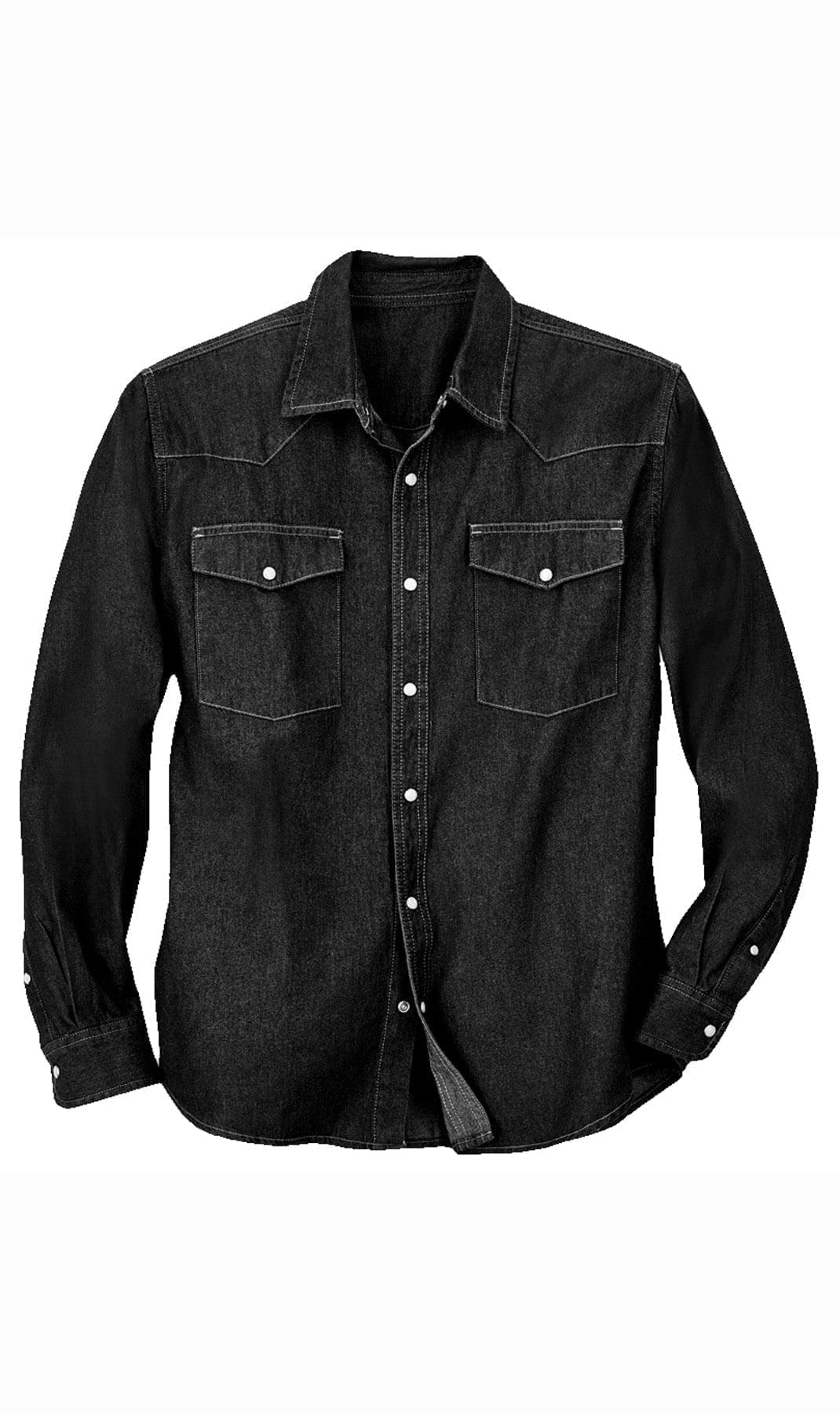Men's Western Snap Button Shirt