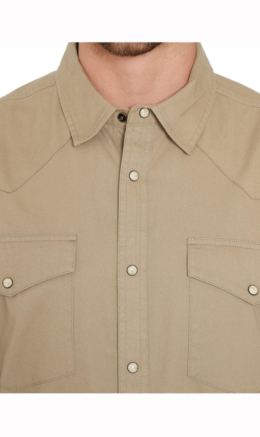 Men's Western Snap Button Shirt