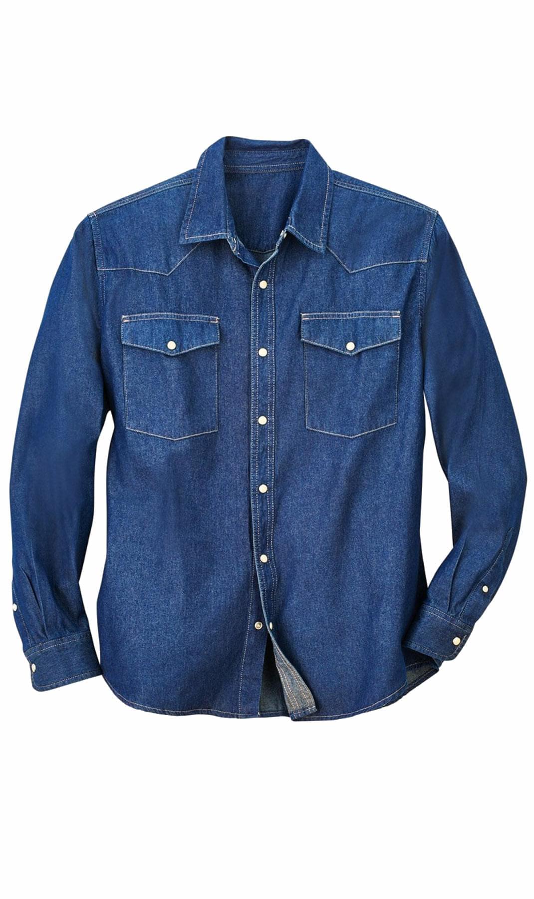 Men's Western Snap Button Shirt