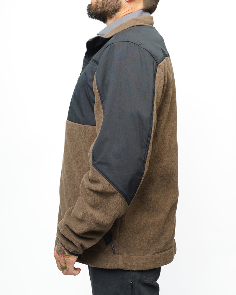Bruin Fleece Zip Up - Major Brown