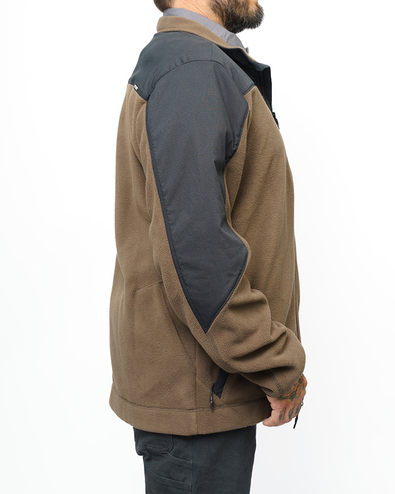 Bruin Fleece Zip Up - Major Brown