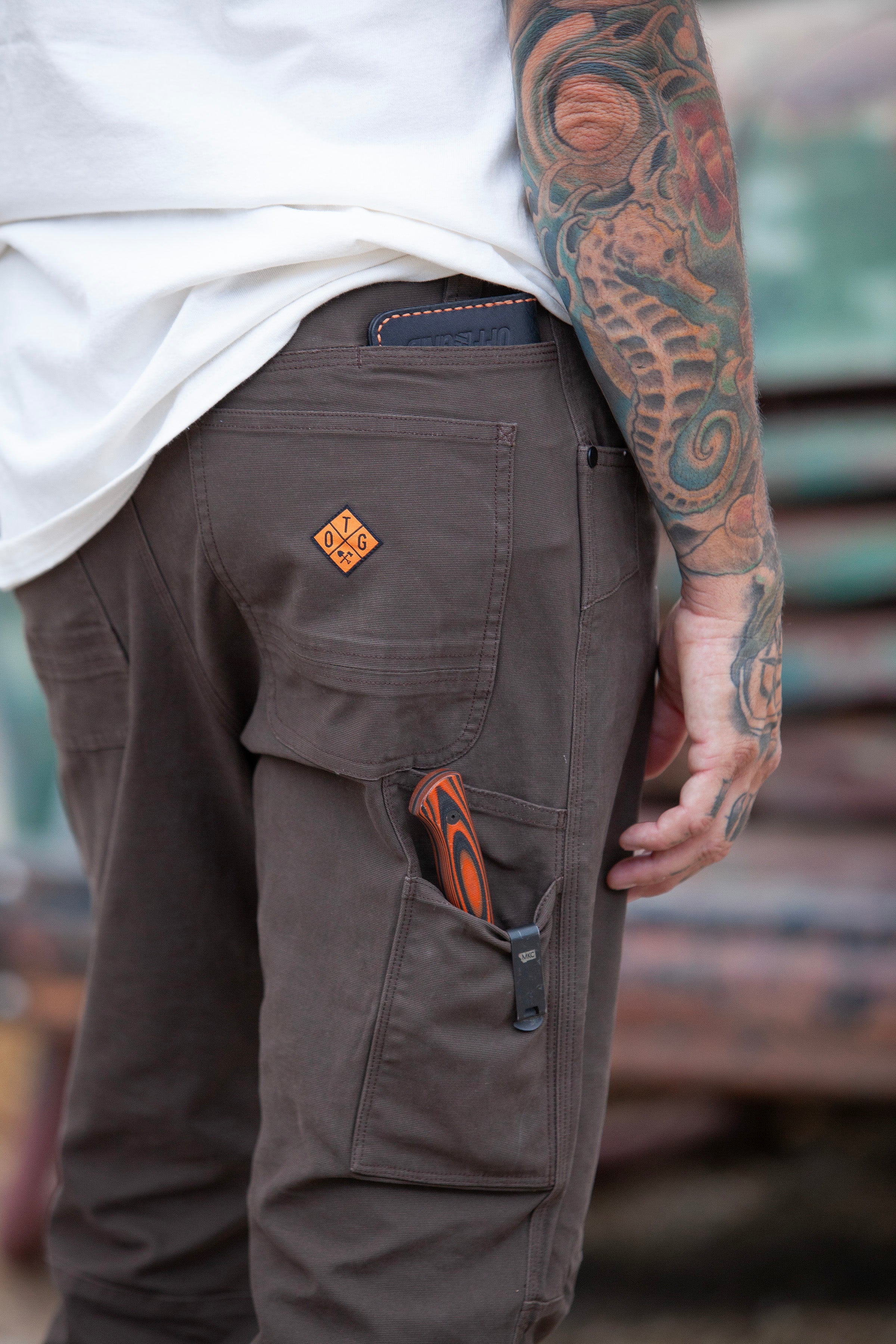Trailblazer Taper Fit Pants - Dark Brown