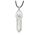 Howlite Bullet Point Necklace