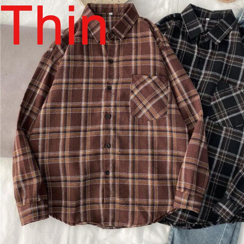 Women's Velvet Plaid Flannel Shirt