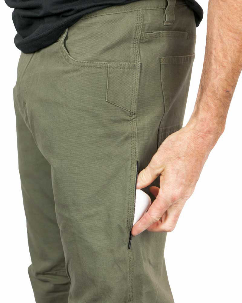 Trailblazer Taper Fit Pants - Dark Olive