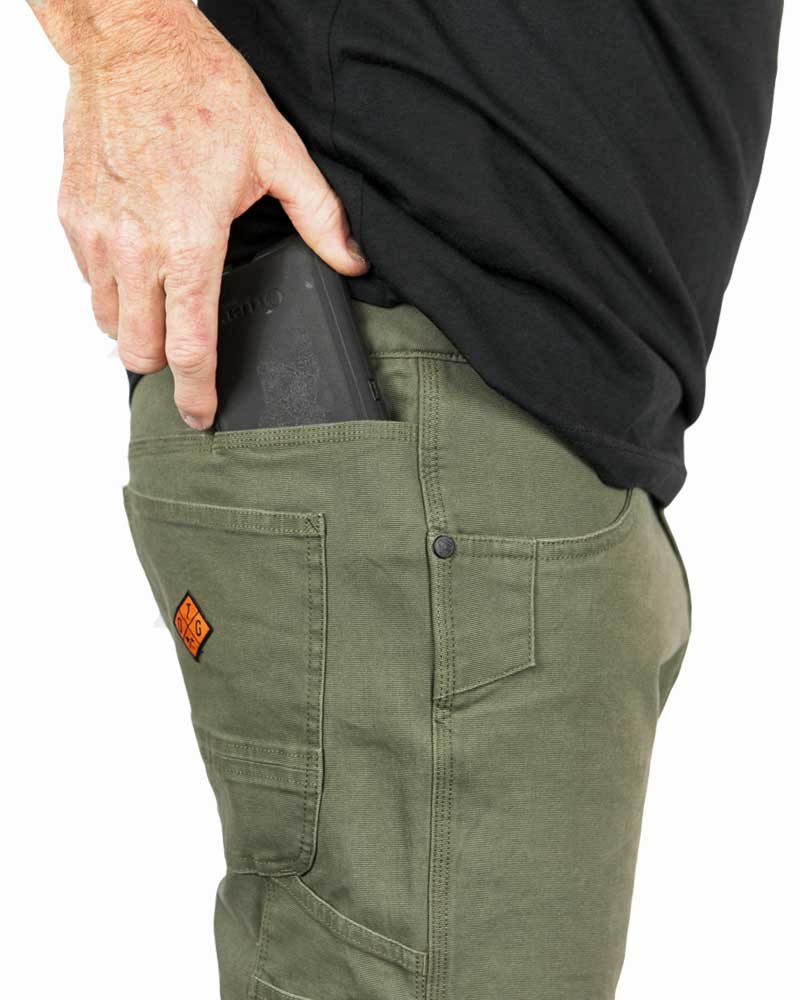 Trailblazer Standard Fit Pants - Dark Olive