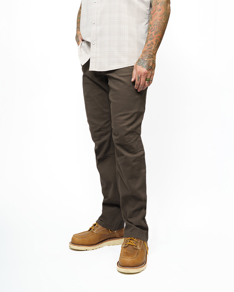 Trailblazer Taper Fit Pants - Dark Brown