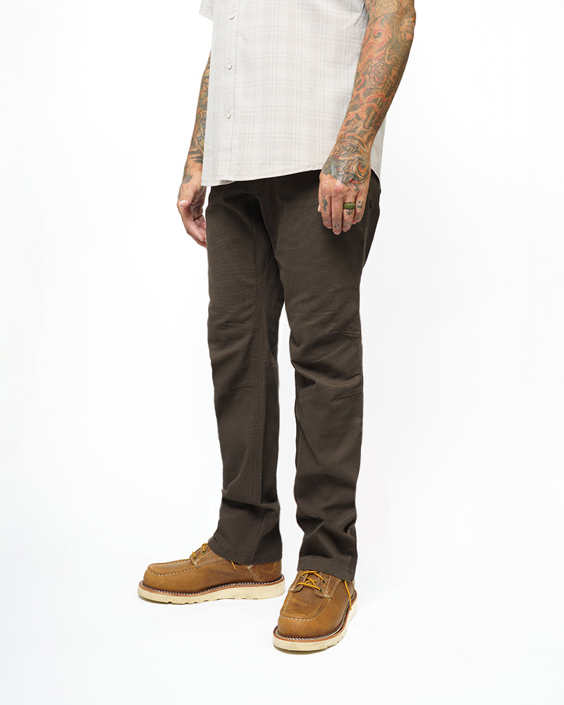 Trailblazer Taper Fit Pants - Dark Brown