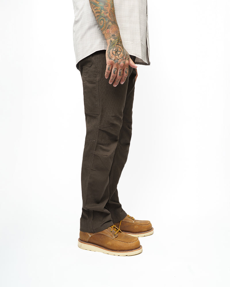 Trailblazer Taper Fit Pants - Dark Brown