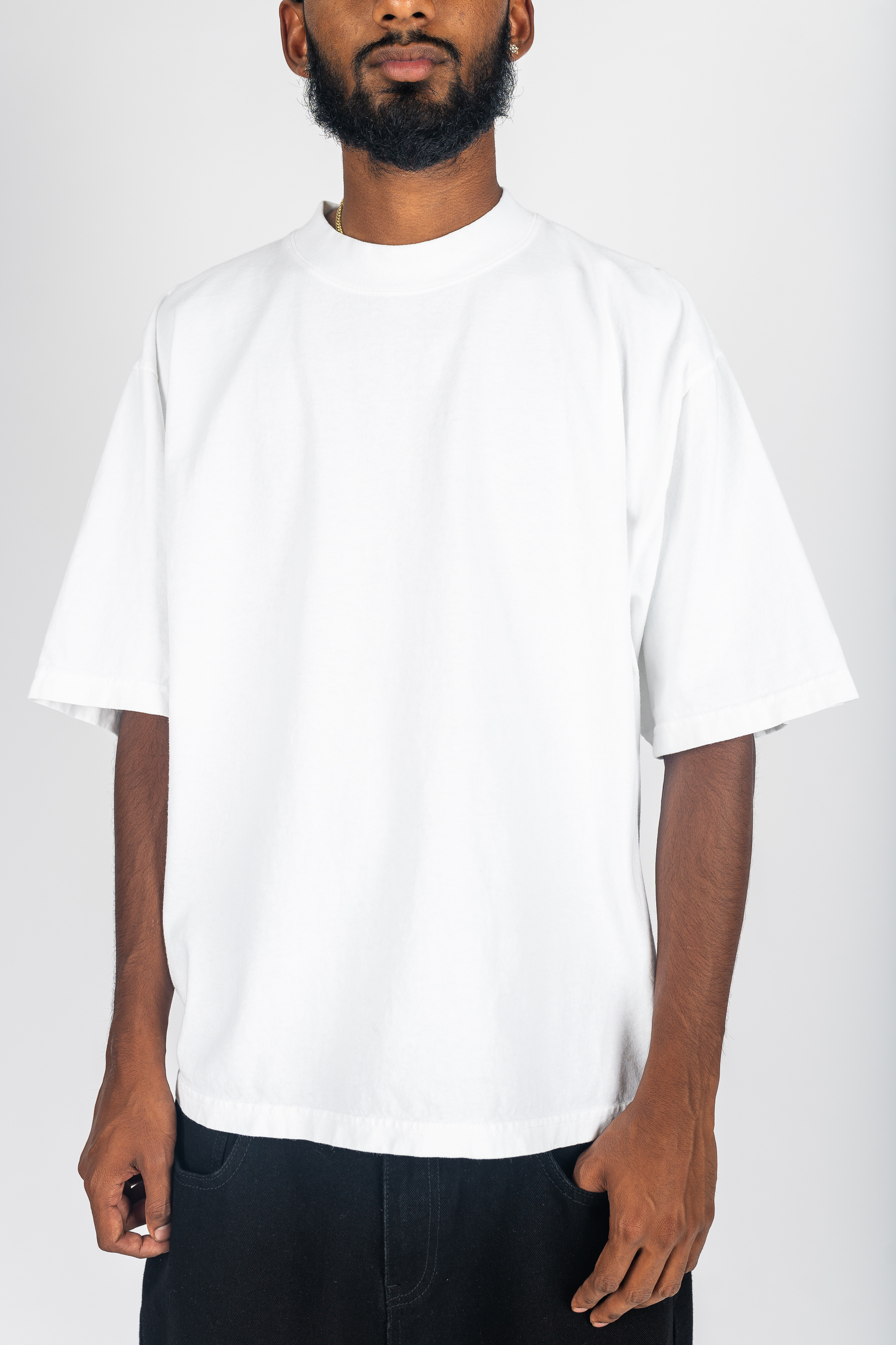 Garment Dye Drop Shoulder Shirt
