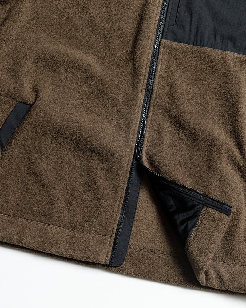 Bruin Fleece Zip Up - Major Brown