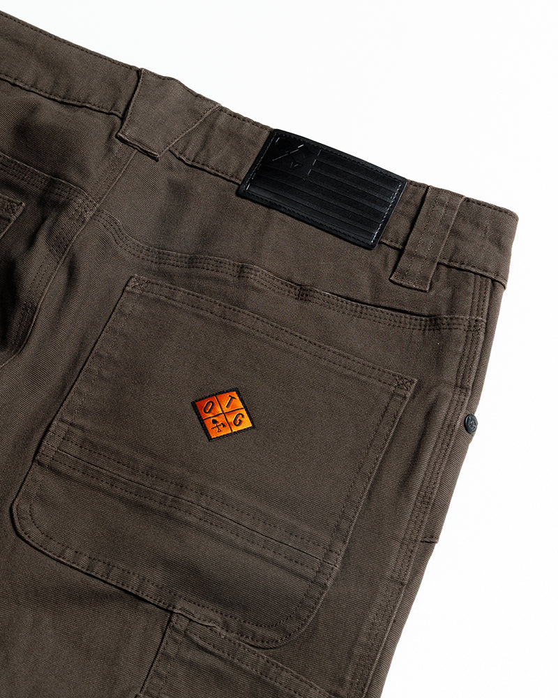 Trailblazer Taper Fit Pants - Dark Brown